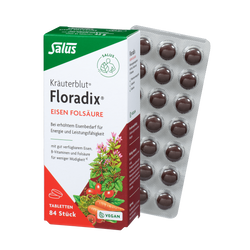 Salus Kräuterblut Floradix Eisen Folsäure Tabletten