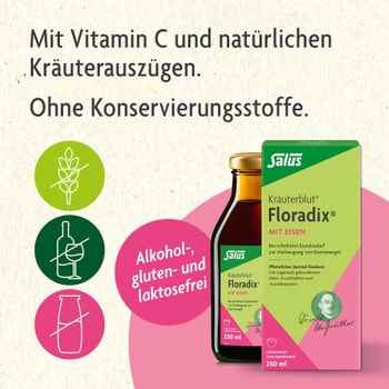 Salus Kräuterblut Floradix mit Eisen
