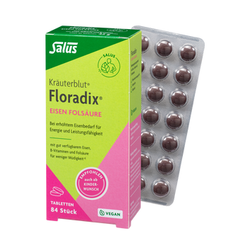 Salus Kräuterblut Floradix Eisen Folsäure