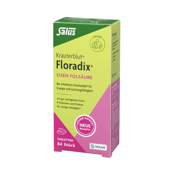 Salus Kräuterblut Floradix Eisen Folsäure